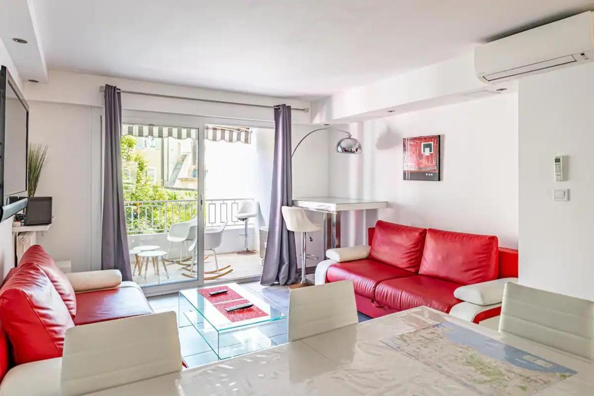 Superbe 3P 2Chambres, 2Terrasses Cannes Centre-Ville, 4 Min A Pied De La Croisette Sas-Meredith Loc Экстерьер фото