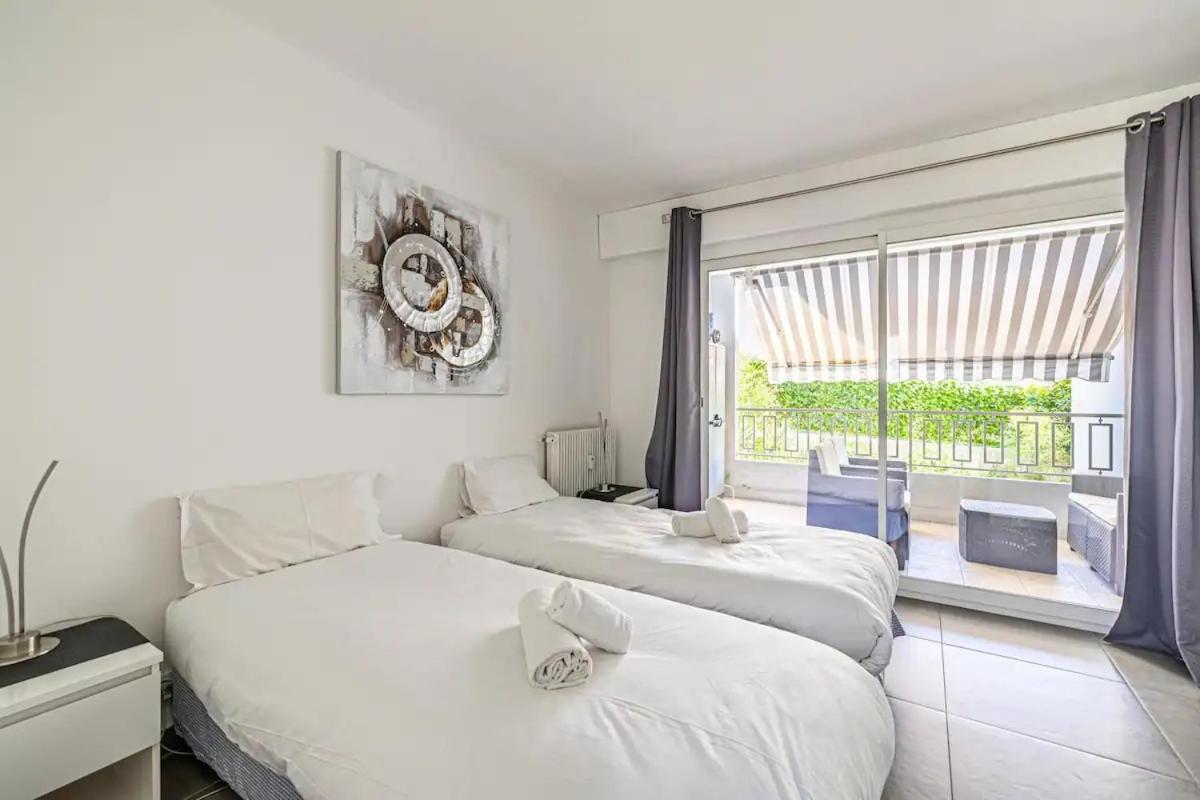 Superbe 3P 2Chambres, 2Terrasses Cannes Centre-Ville, 4 Min A Pied De La Croisette Sas-Meredith Loc Экстерьер фото